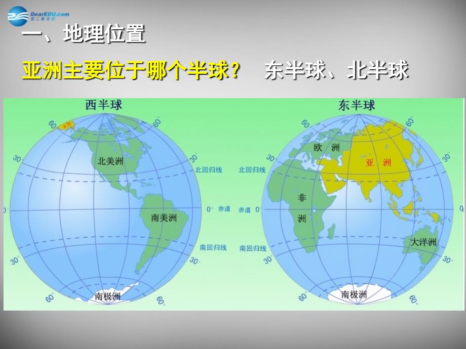 2018-2019学年七年级地理下册 第六章 认识大洲复习课件 湘教版_第3页