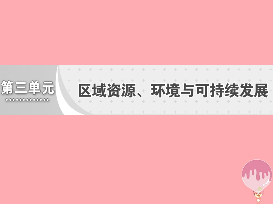 2018-2019学年高中地理第三单元区域资源环境与可持续发展第一节区域水土流失及其治理--以黄土高原为例课件鲁教版必修(1)_第1页