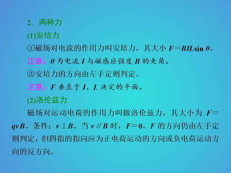 2018届高考物理第三轮复习主干知识主题九磁澄件_第3页