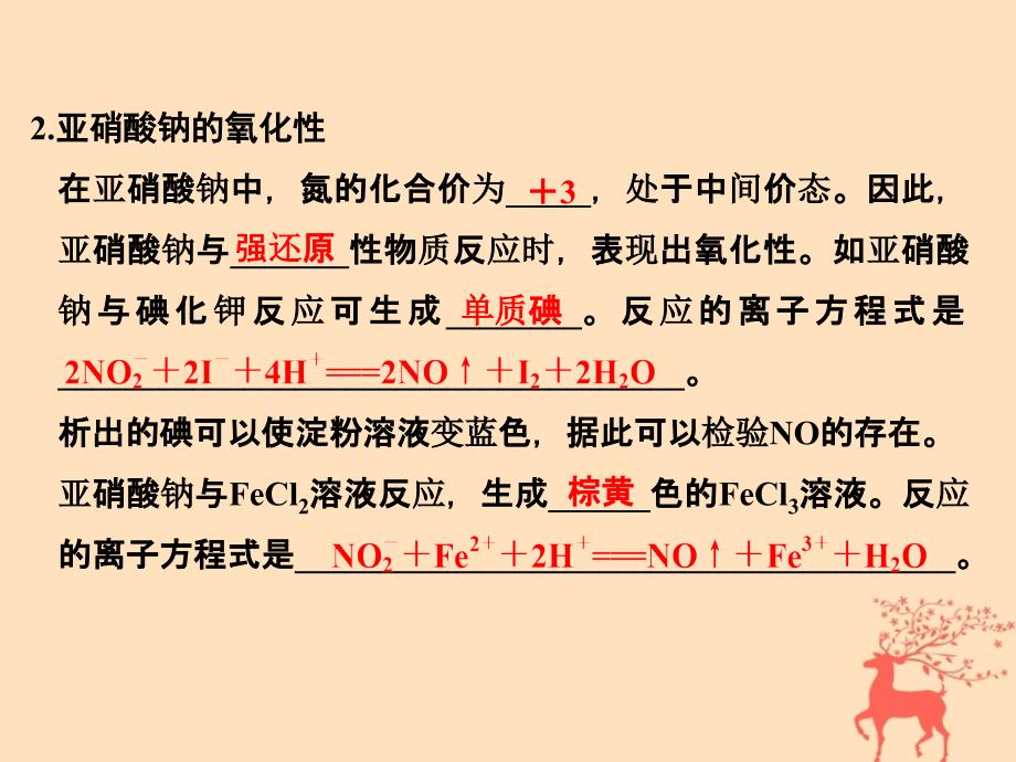 浙江专用2018-2019学年高中化学专题三物质的检验与鉴别课题2亚硝酸钠和食盐的鉴别课件苏教版选修_第3页