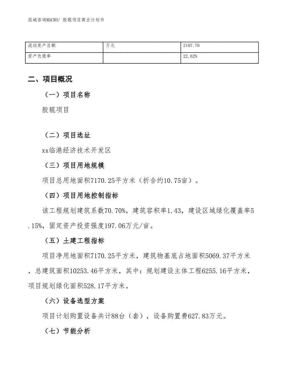 （融资）胶辊项目商业计划书_第5页