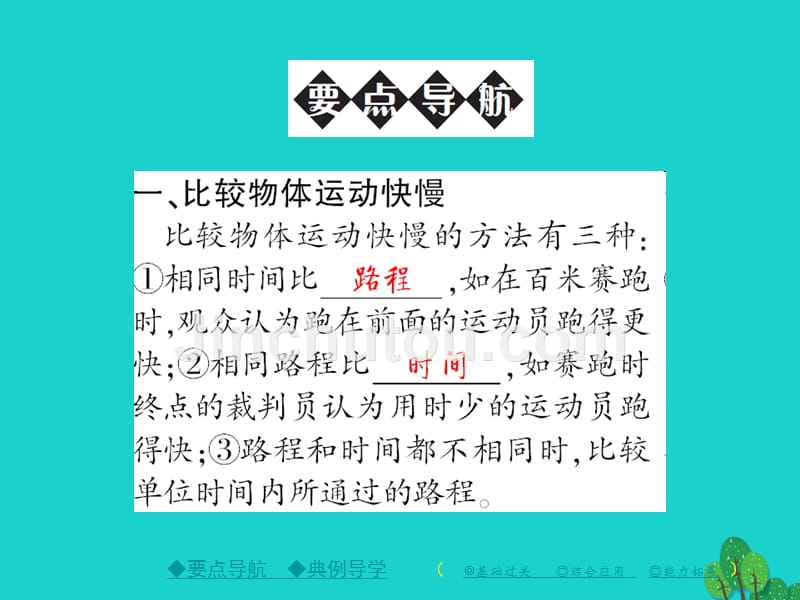 2018年秋八年级物理上册 第2章 运动与能量 第2节 运动的描述 第2课时 运动的快与慢教学课件 （新版）教科版_第2页