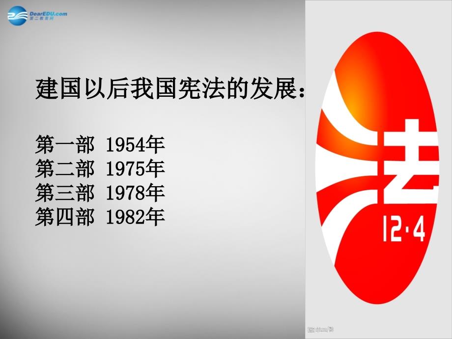 海南省文昌实验学校八年级政治下册 15 宪法是国家的根本大法课件 苏教版_第3页