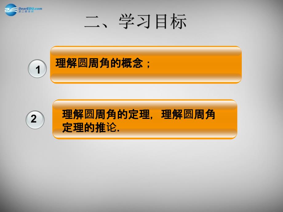 广东省怀集县2018-2019学年九年级数学上册 24.1.4 圆周角课件1 新人教版_第3页