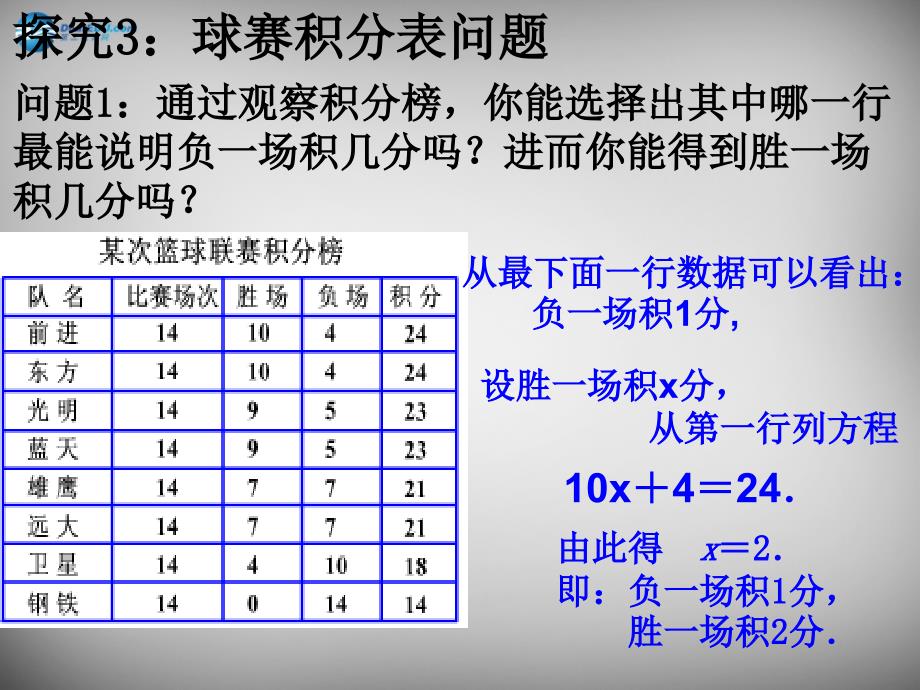 河南省洛阳地矿双语学校七年级数学上册 3.4.1 实际问题与一元一次方程课件3 新人教版_第3页