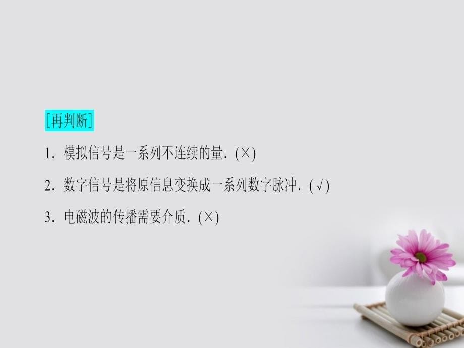 2018-2019学年高中物理第4章电磁波与电信息技术3电信息技术及其应用课件教科版选修1-1_第5页