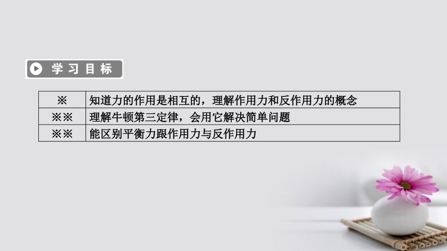 2018-2019学年高中物理第4章牛顿运动定律5牛顿第三定律课件新人教版必修_第3页