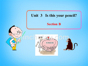 湖北省武汉市第六十三中学七年级英语上册 unit 3 is this your pencil section b课件3 （新版）人教新目标版