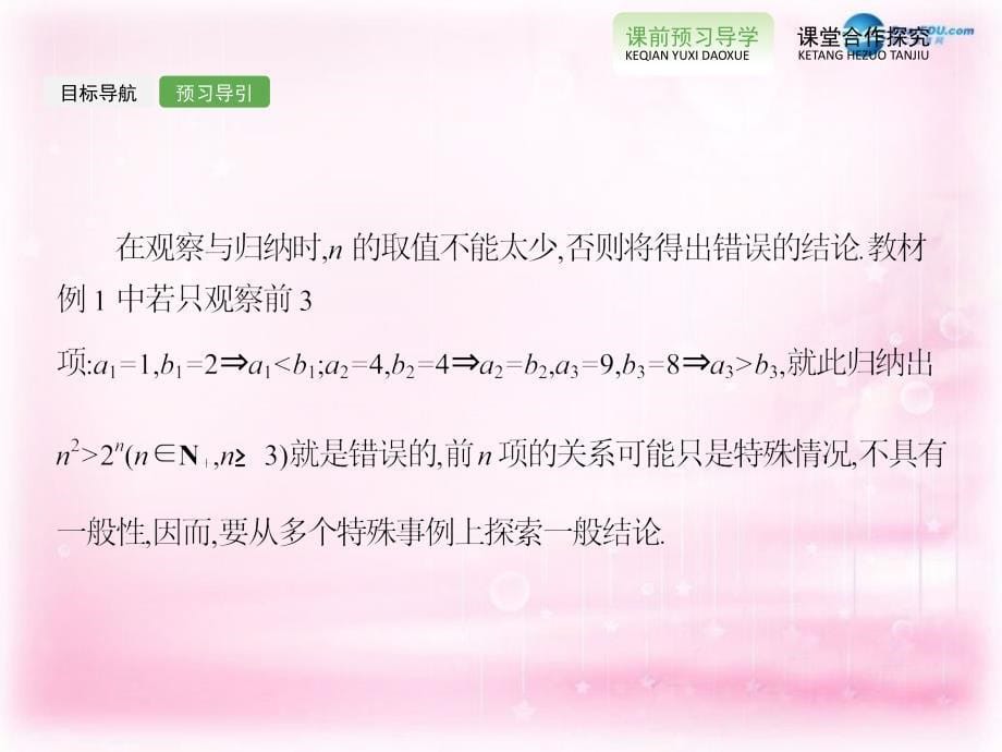 2018高中数学 4.2 用数学归纳法证明不等式举例课件 新人教a版选修4-5_第5页