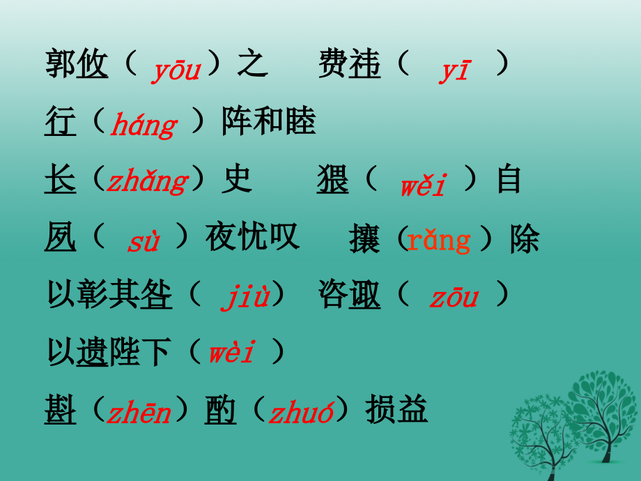 山东省淄博市高青县第三中学八年级语文下册 19《出师表》课件 鲁教版五四制_第4页