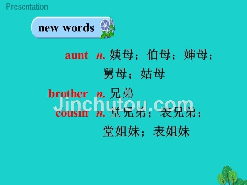 2018年秋七年级英语上册 module 2 my family unit 1 is this your mum教学课件 （新版）外研版_第5页