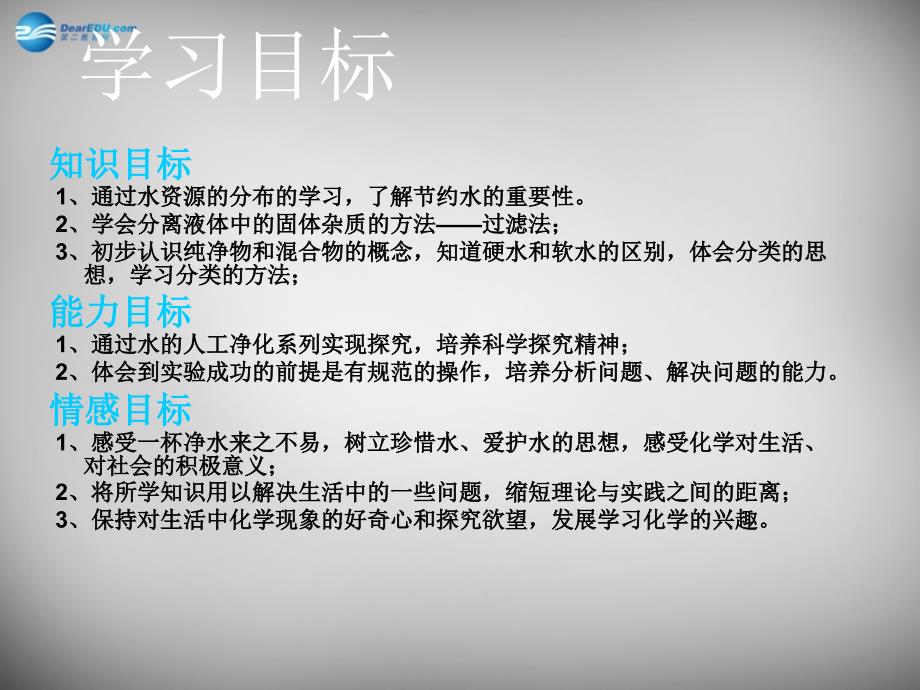 山东省临淄外国语实验学校八年级化学全册《2.2 自然界中的水》课件 鲁教版五四制_第2页