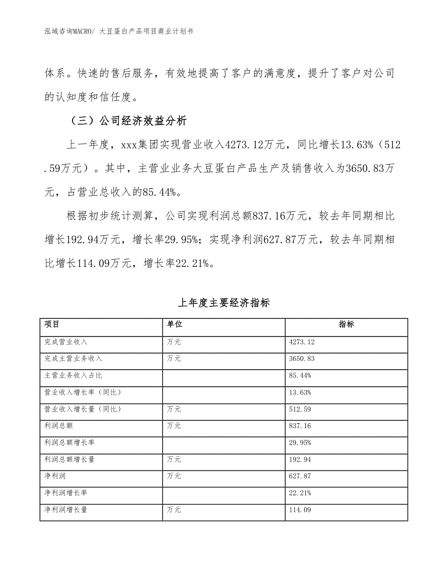 （融资）大豆蛋白产品项目商业计划书_第3页