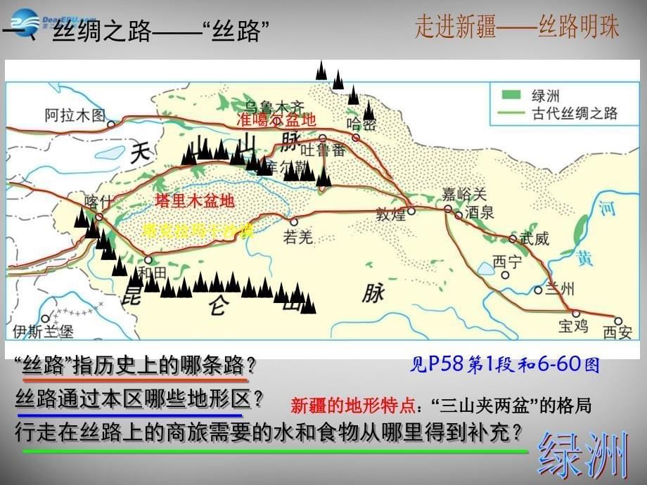 七年级历史与社会下册 第六单元 第三课 第一节 西北地区—丝路明珠课件 人教版_第5页