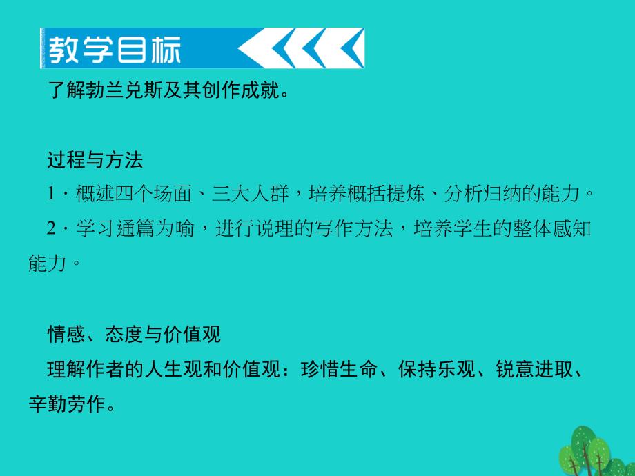 2018春九年级语文下册 第三单元 12《人生》课件2 新人教版_第1页