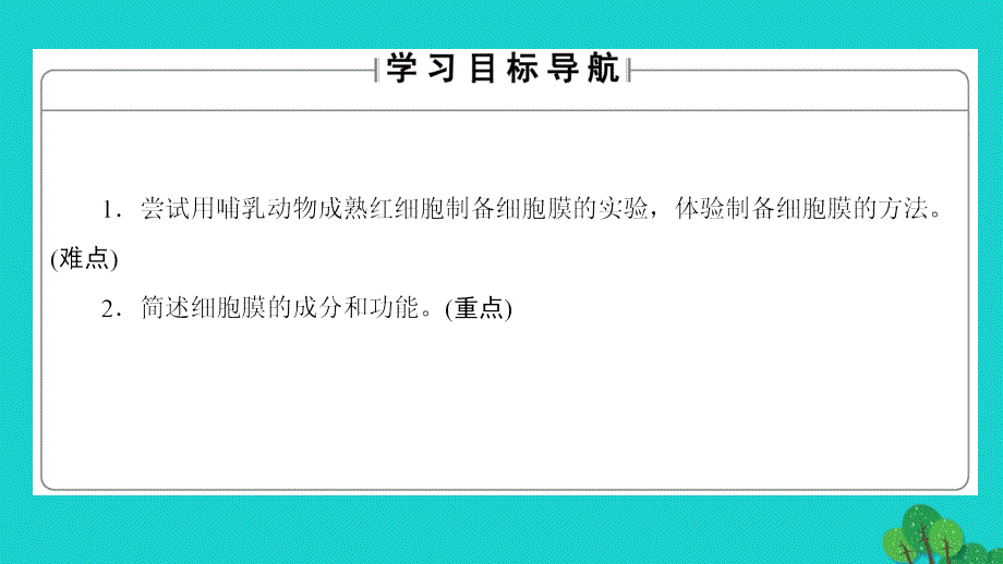 2018-2019学年高中生物 第3章 细胞的基本结构 第1节 细胞膜——系统的边界课件 新人教版必修1_第2页