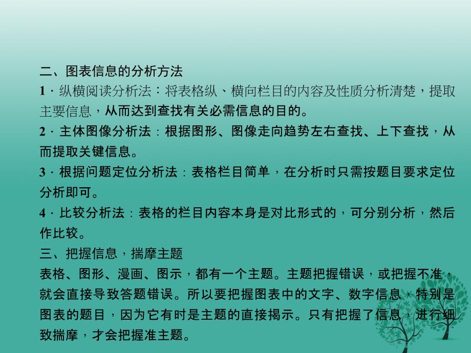 四川版2018中考语文总复习第二部分积累与运用专题五第三节图表图片漫画的研习课件_第4页