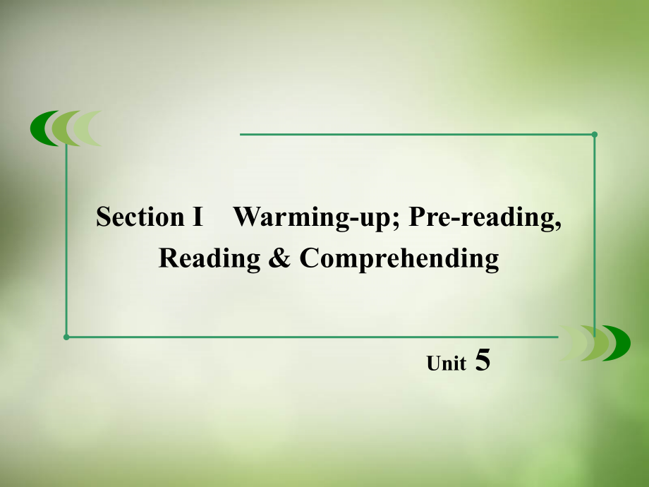 2018-2019学年高中英语 unit5 section1 warming-up pre-reading，reading & comprehending课件 新人教版选修6_第3页
