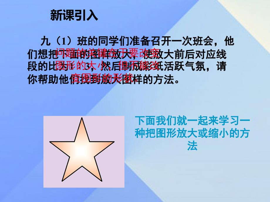 2018九年级数学上册 22.4 图形的位似变换教学课件 （新版）沪科版_第2页