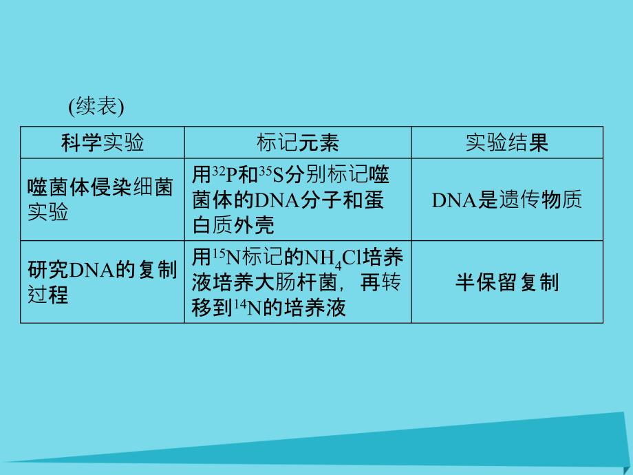 2018年高考生物一轮总复习 第3章 基因的本质章末知识提升课件（必修2）_第4页