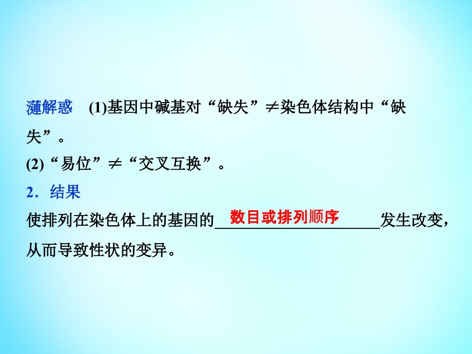 优化方案2018届高考生物一轮复习 第七单元 第21讲 染色体变异课件_第4页