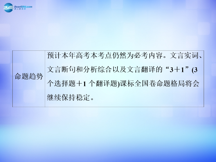 2018年高考语文总复习 专题7 古代诗文阅读课件_第4页