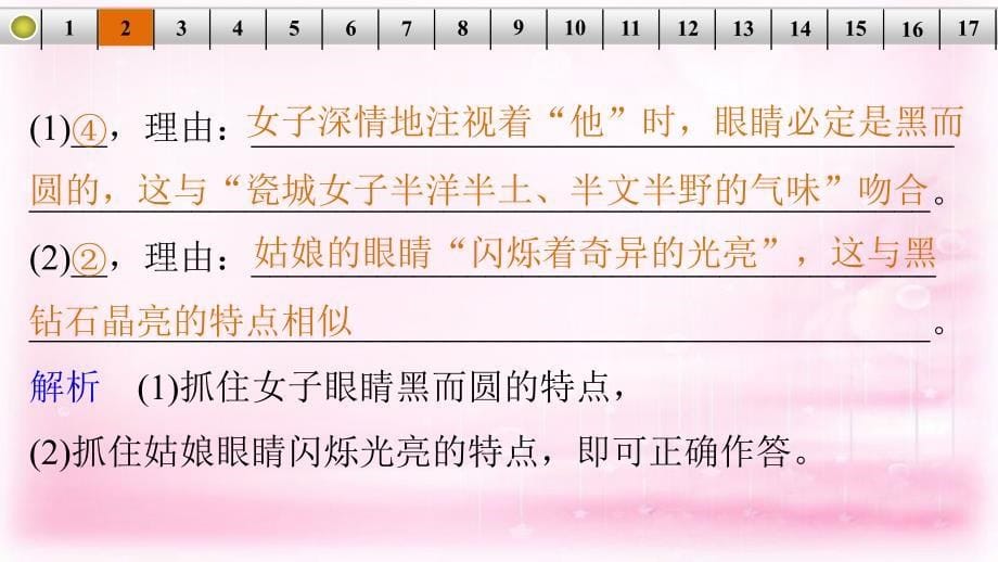 （全国通用）2018届高考语文大一轮总复习 语言表达和运用 仿写(含对联和修辞手法)题题组训练课件 新人教版_第5页