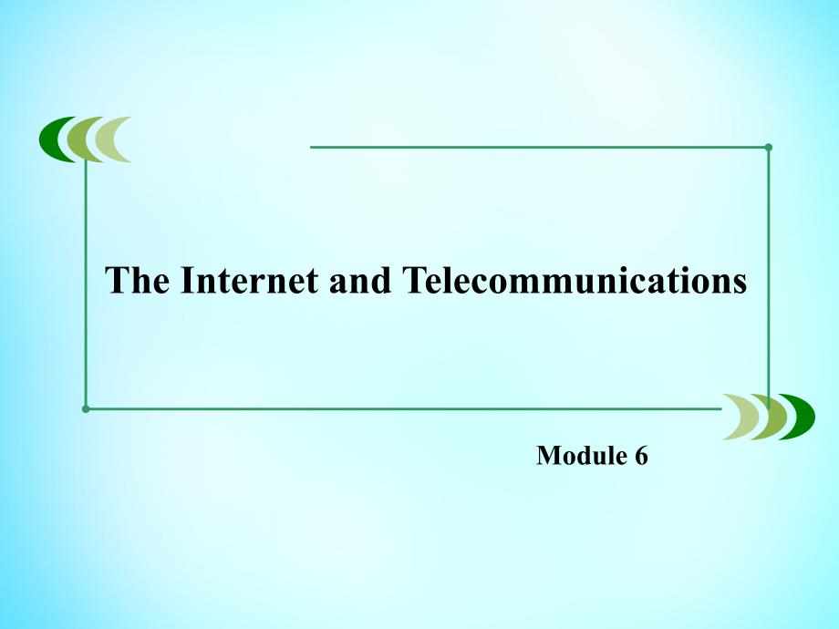 2018-2019学年高中英语 module6 the internet and telecommunications单元基础知识整合课件 外研版必修1_第2页