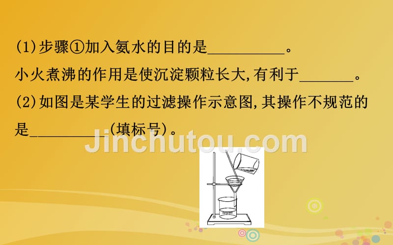 2018年高考化学二轮复习 第一篇 专题通关攻略 专题四 化学实验基础 2 化学实验方案与设计课件_第5页