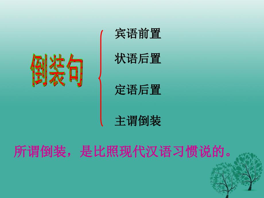 浙江省杭州2018中考语文试题研究 初中文言文特殊句式课件_第3页