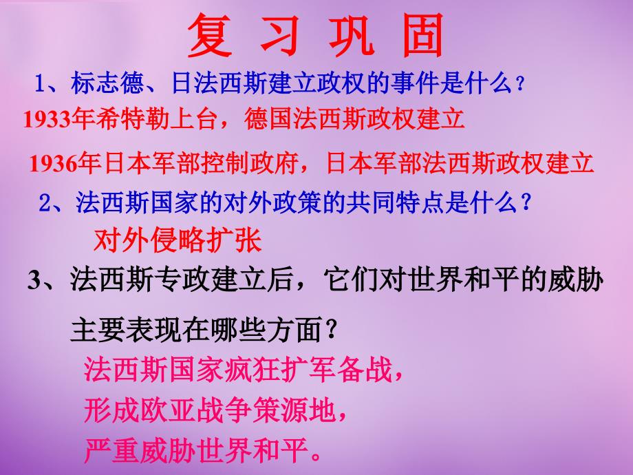 山东省东营市河口区实验学校九年级历史下册 6 第二次世界大战的爆发课件 新人教版_第2页