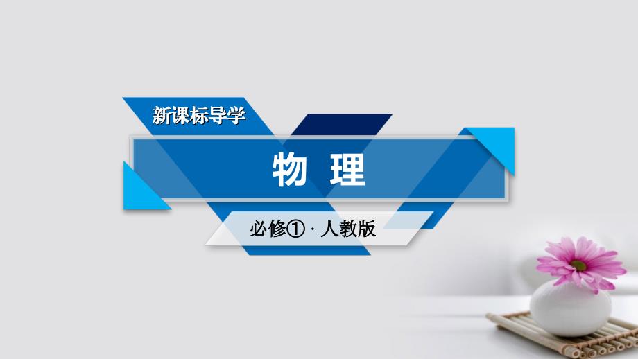 2018-2019学年高中物理第4章牛顿运动定律3牛顿第二定律课件新人教版必修_第1页