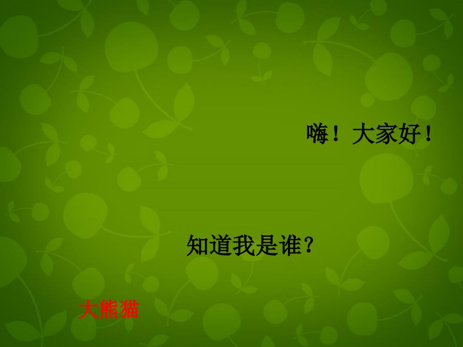 江苏省苏州市高新区第三中学校七年级语文下册 17《国宝—大熊猫》课件 （新版）苏教版_第1页