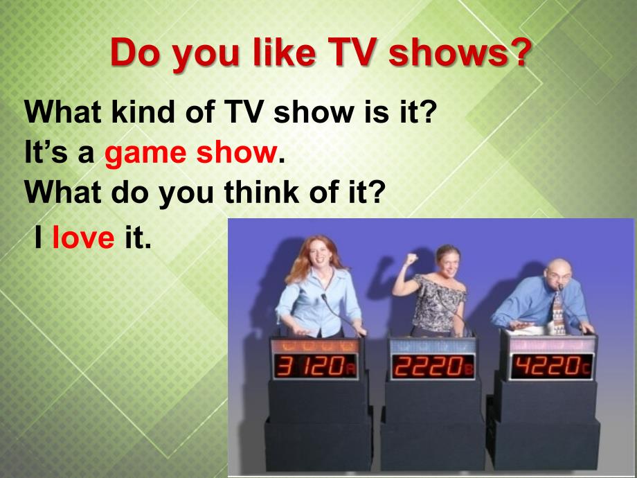 河北省东光县第二中学八年级英语上册 unit 5 do you want to watch a game show section b课件 （新版）人教新目标版_第2页