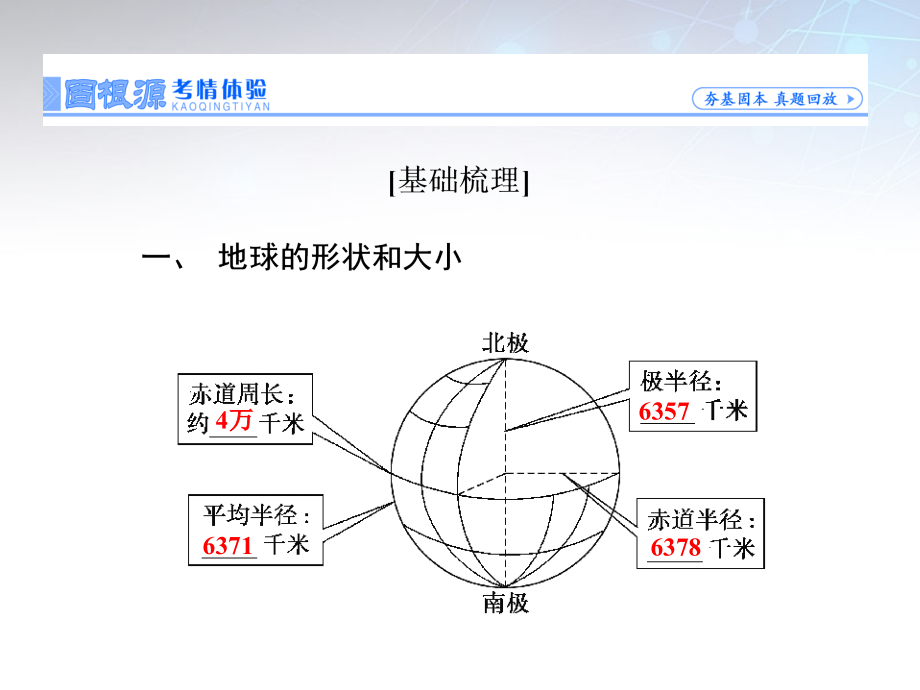 2018届高考地理一轮总复习 第一章 第1讲 经纬网及其应用课件_第4页