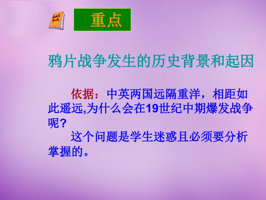 山东省文登市实验中学八年级历史上册 1 鸦片战争课件 新人教版_第3页