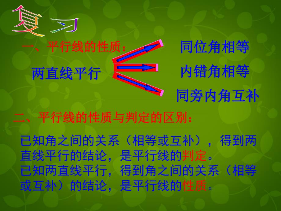 辽宁省开原市第五中学七年级数学下册《5.3.1 平行线的性质》课件2 新人教版_第2页