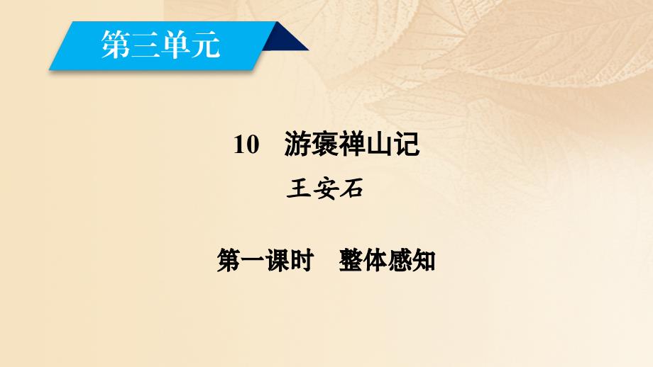 2018-2019学年高中语文第三单元10游褒禅山记第1课时课件新人教版必修_第4页