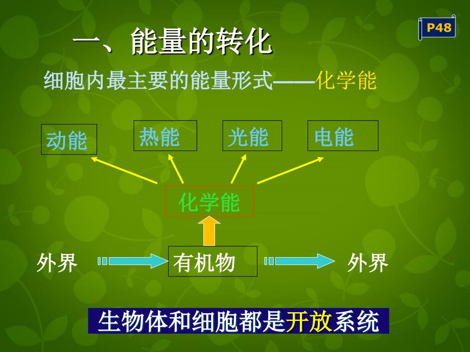 浙江省嘉兴市第三中学高中生物《3.1细胞与能量》课件 浙科版必修1_第4页