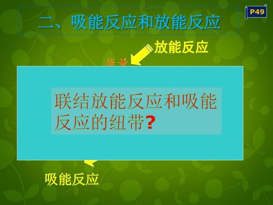 浙江省嘉兴市第三中学高中生物《3.1细胞与能量》课件 浙科版必修1_第5页