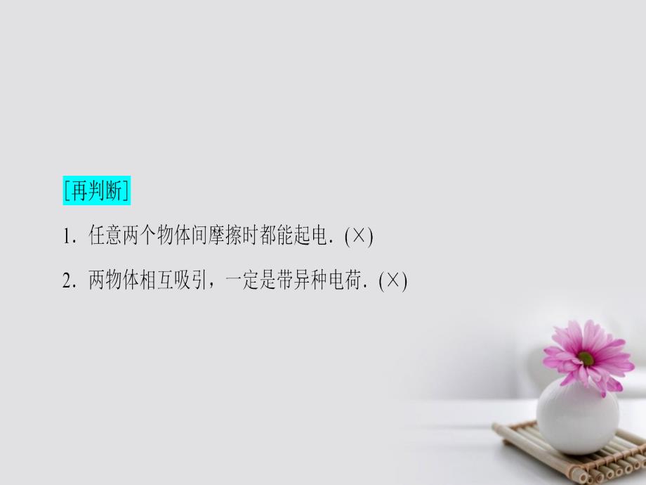 2018-2019学年高中物理第1章电荷与电场1静电现象及其应用课件教科版选修1-1_第4页