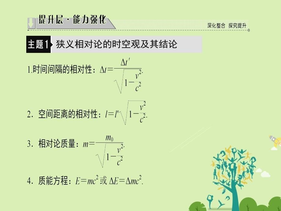 2018-2019学年高中物理 第6章 经典力学与现代物理章末分层突破课件 沪科版必修2_第5页