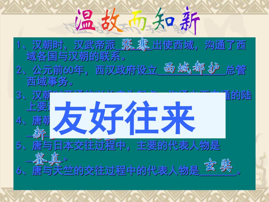 16《中外的交往与冲突》同步提升课件 人教新课标七年级下册_第2页