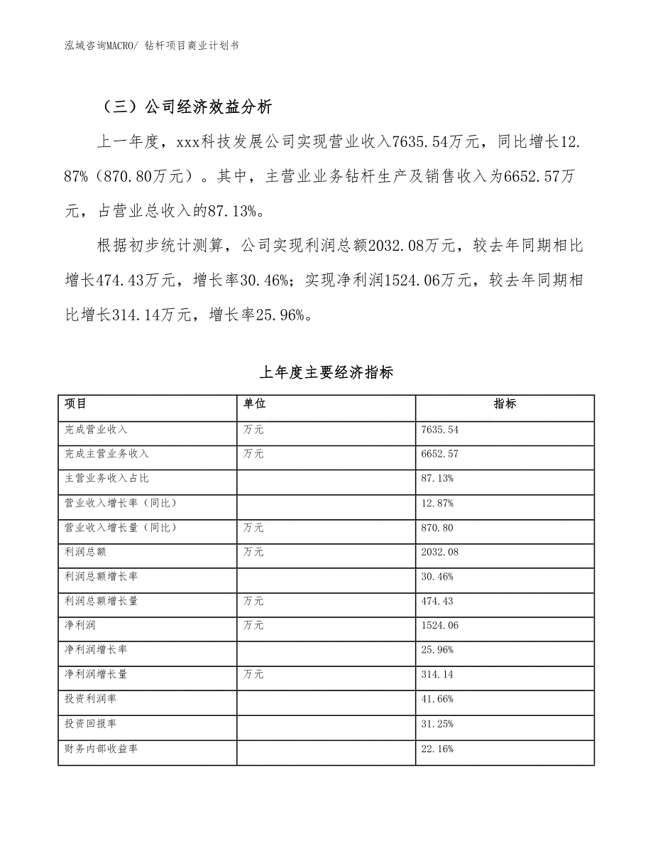 （项目说明）钻杆项目商业计划书_第3页