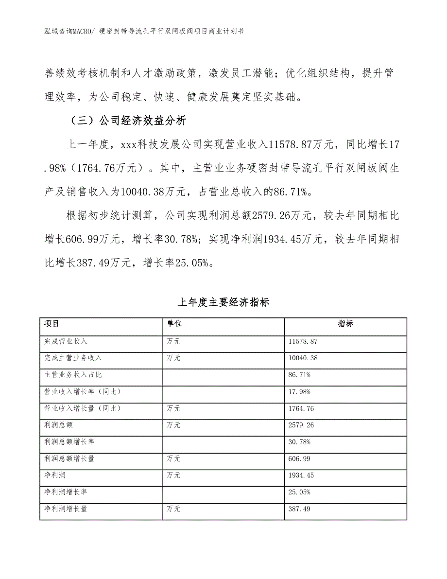 （项目计划）硬密封带导流孔平行双闸板阀项目商业计划书_第4页