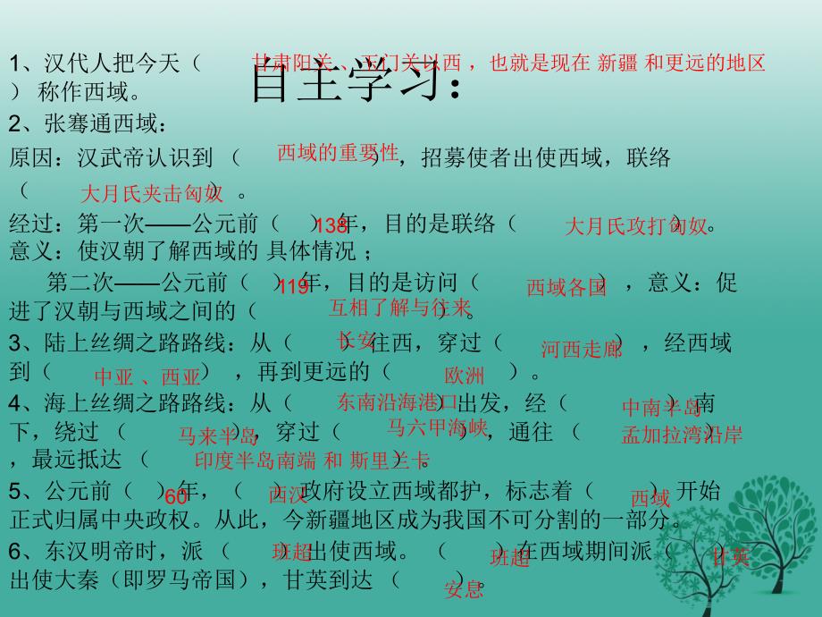 2018年秋季版七年级历史上册第14课沟通中外文明的“丝绸之路”课件5新人教版_第2页