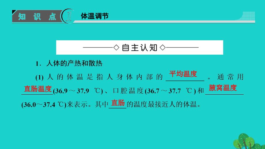 2018-2019学年高中生物第2章生物个体的稳态第1节人体内环境的稳态第2课时体温调节　水和无机盐的调节课件苏教版_第3页