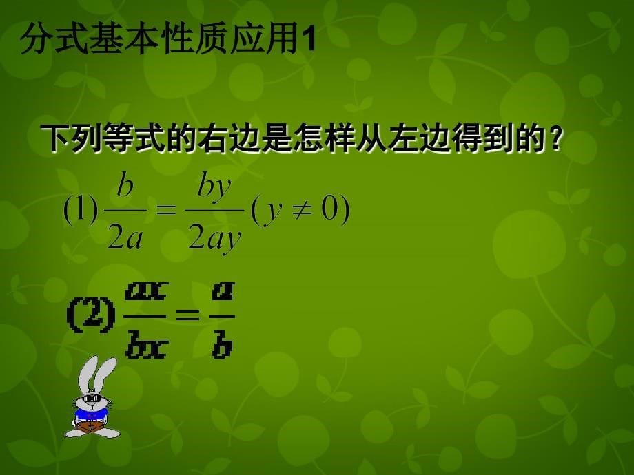 山东省滕州市大坞镇大坞中学八年级数学下册 5.1 认识分式课件2 （新版）北师大版_第5页