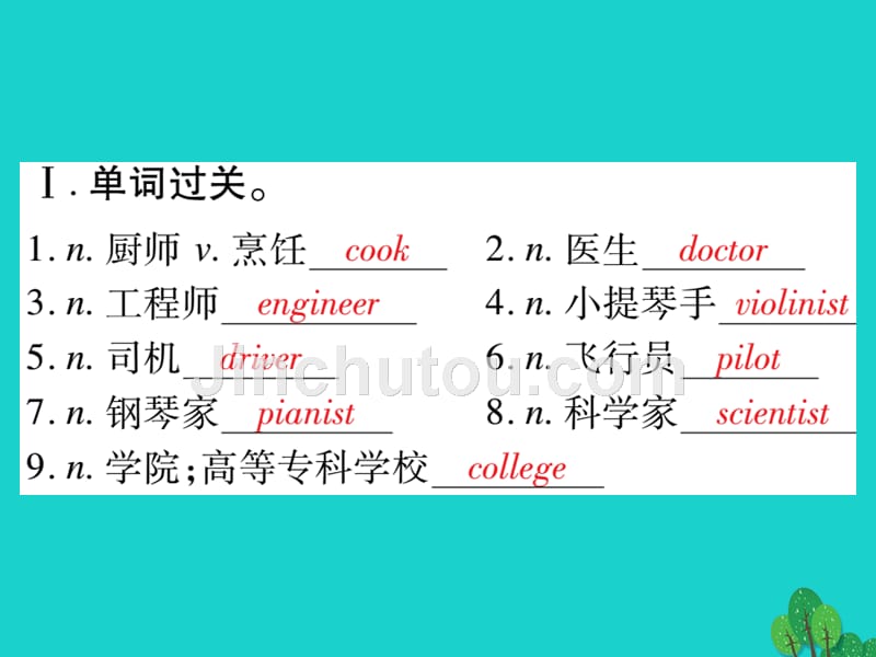 2018年秋八年级英语上册 unit 6 i’m going to study computer science（第6课时）课件 （新版）人教新目标版_第3页