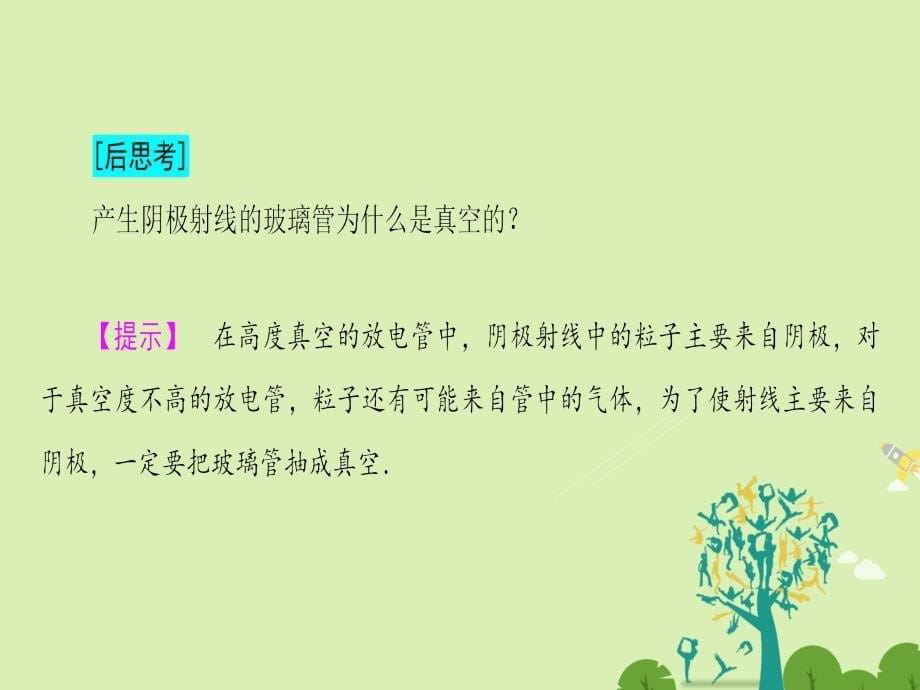 2018-2019学年高中物理 第2章 原子结构 1 电子课件 教科版选修3-5_第5页